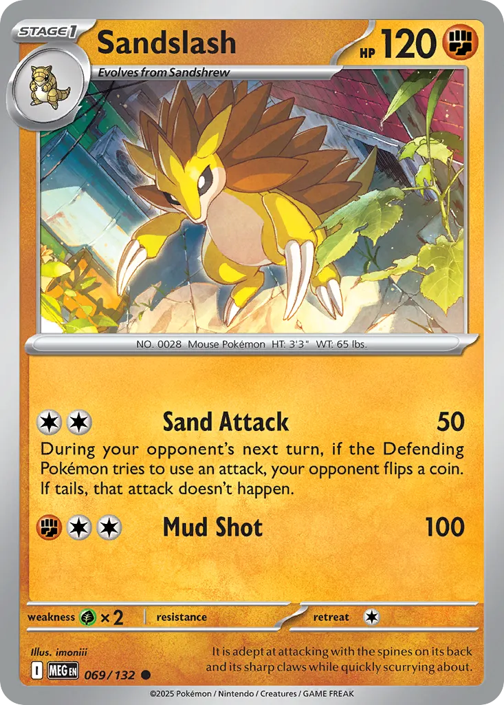 Sandslash #69, Mega Evolution