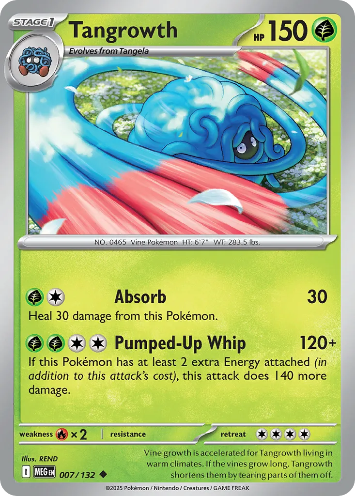 Tangrowth #7, Mega Evolution