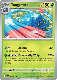 Tangrowth #7, Reverse Holo