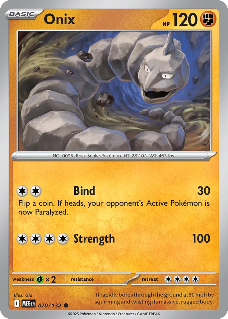 Onix #70, Mega Evolution