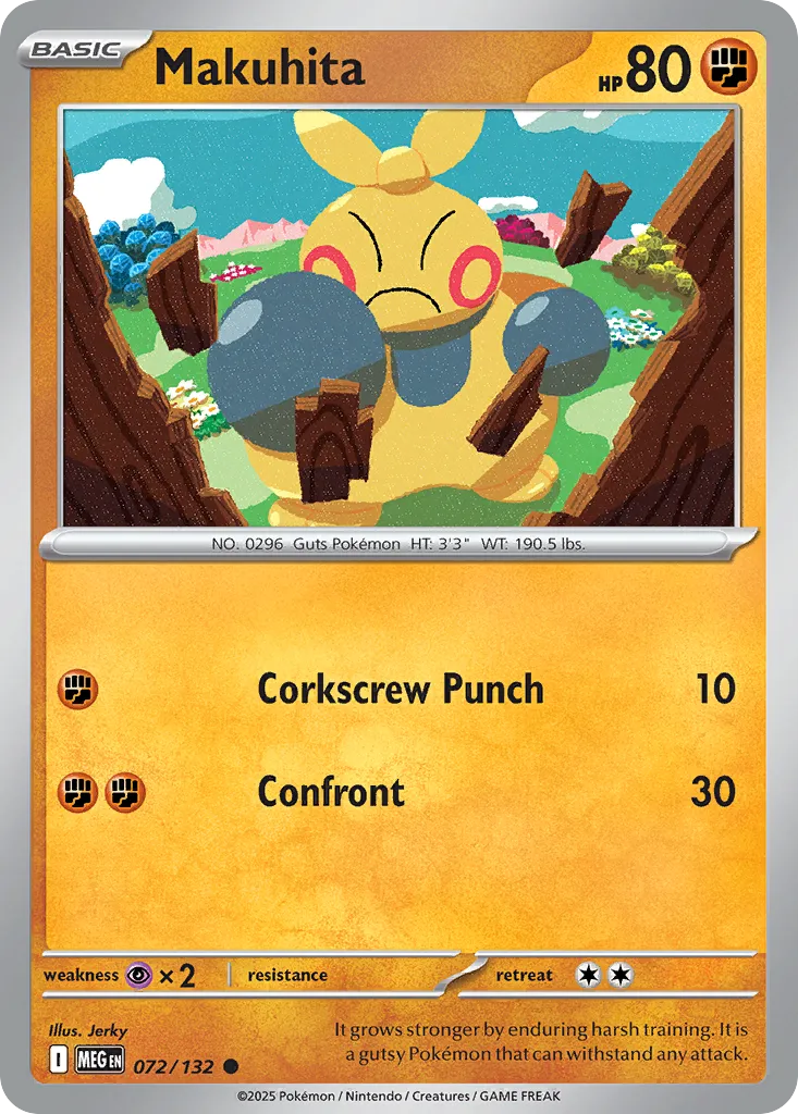 Makuhita #72, Mega Evolution