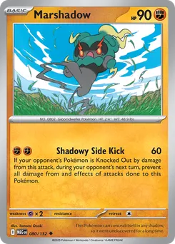 Marshadow #80, Reverse Holo
