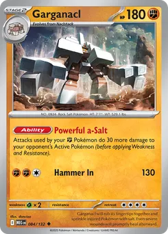 Garganacl #84, Reverse Holo