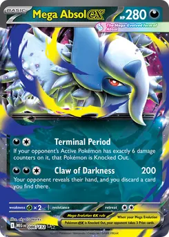 Mega Absol ex #86, Standard