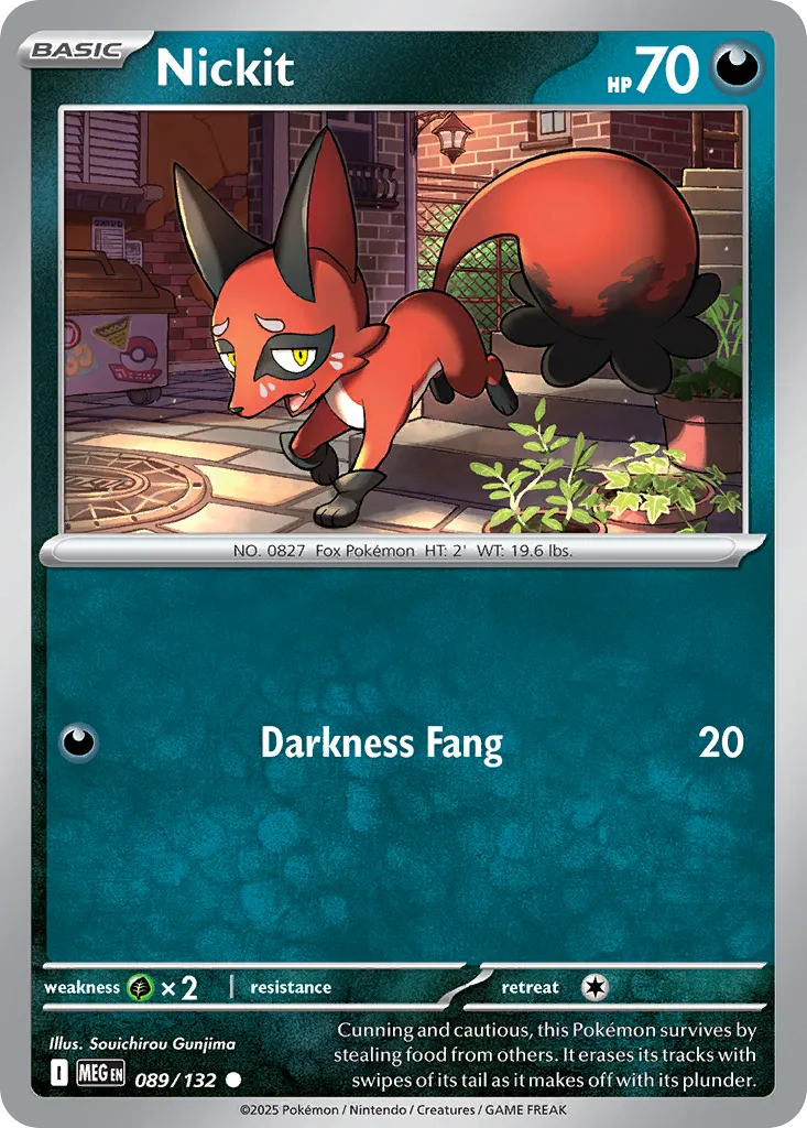 Nickit #89, Mega Evolution