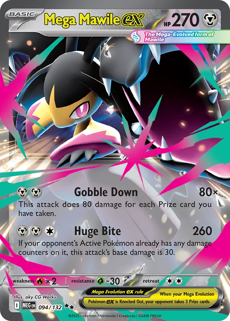 Mega Mawile ex #94, Mega Evolution