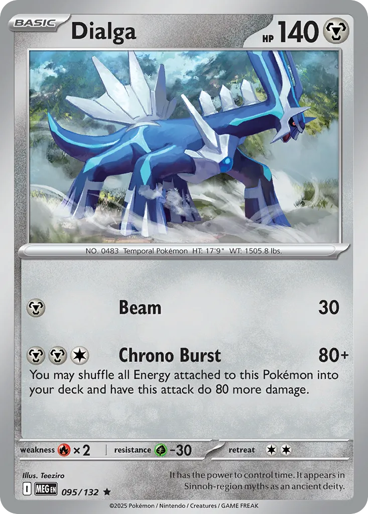 Dialga #95, Mega Evolution