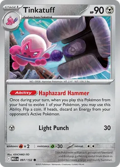 Tinkatuff #97, Reverse Holo