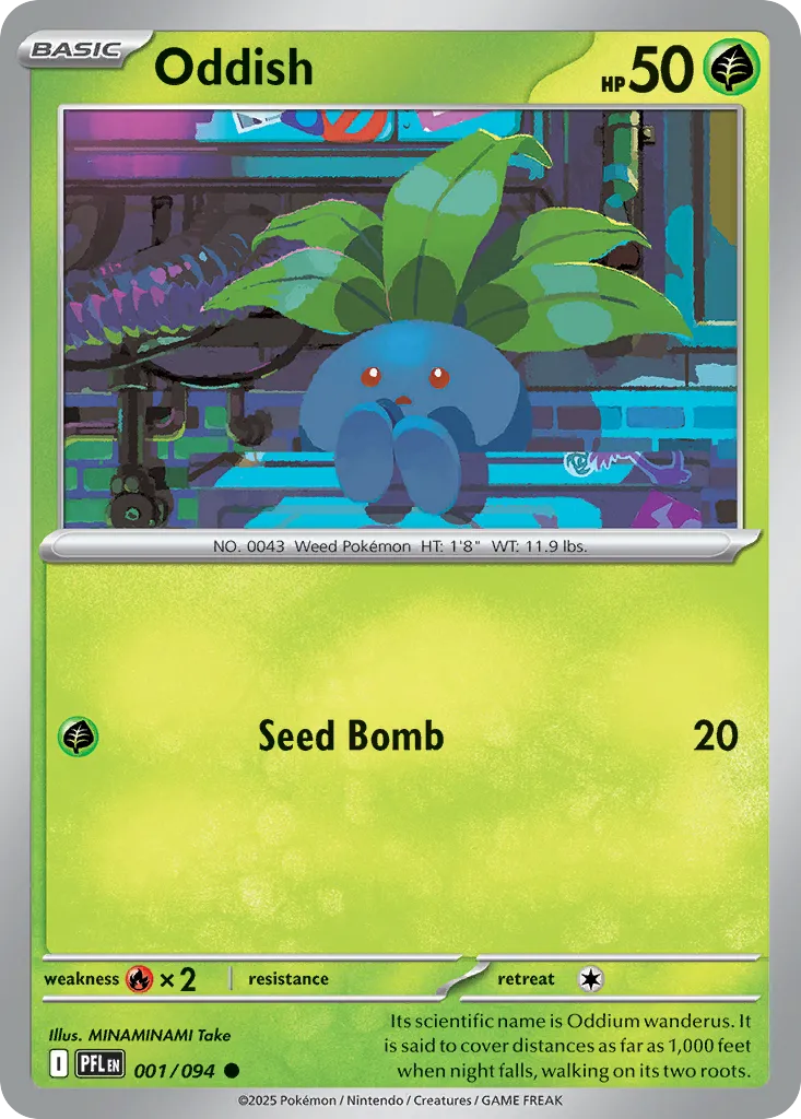 Oddish #1, Phantasmal Flames