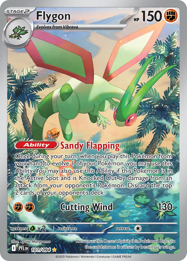 Flygon #101, Phantasmal Flames