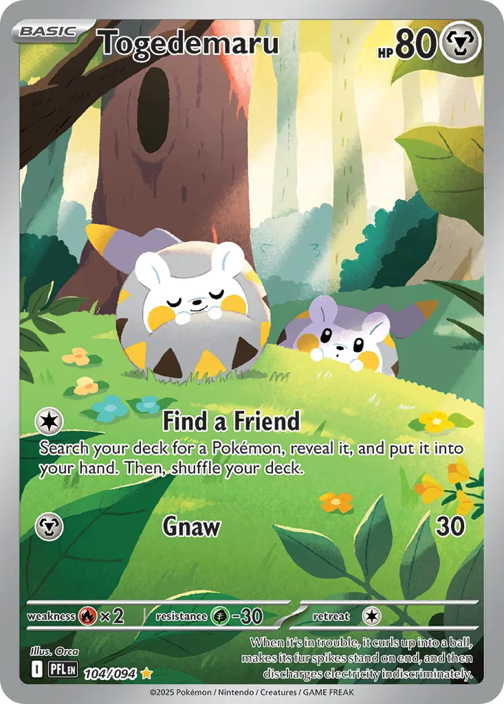 Togedemaru #104, Phantasmal Flames