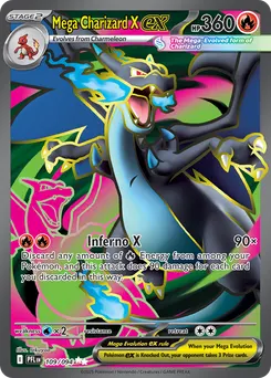 Mega Charizard X ex #109, Standard