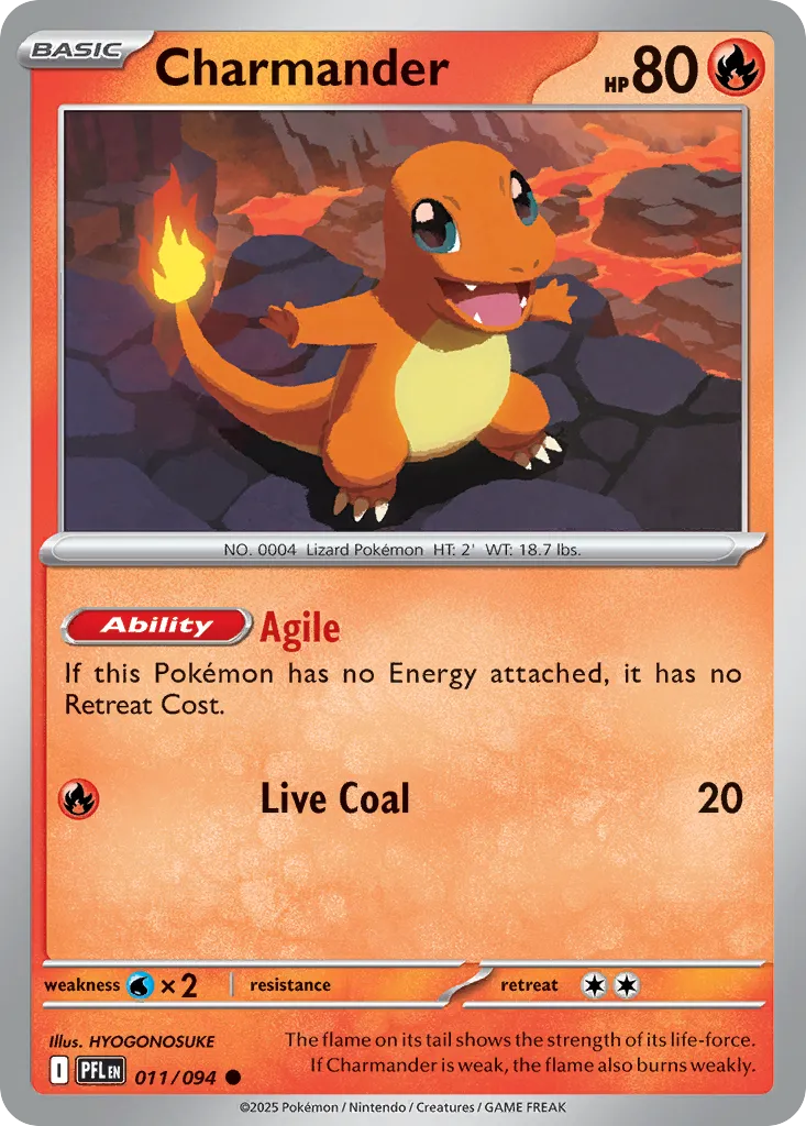 Charmander #11, Phantasmal Flames