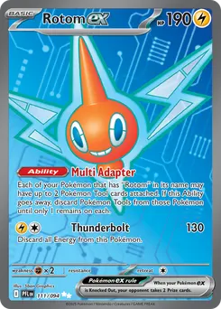Rotom ex #111, Standard