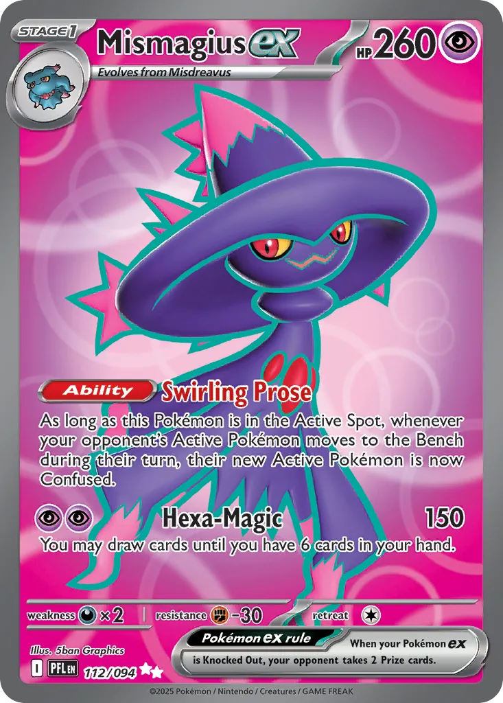 Mismagius ex #112, Phantasmal Flames