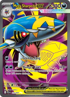 Mega Sharpedo ex #113, Standard