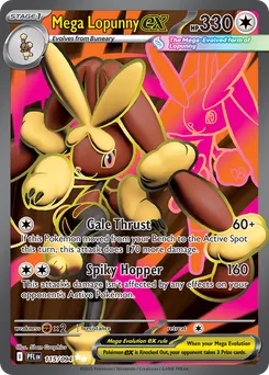 Mega Lopunny ex #115, Standard