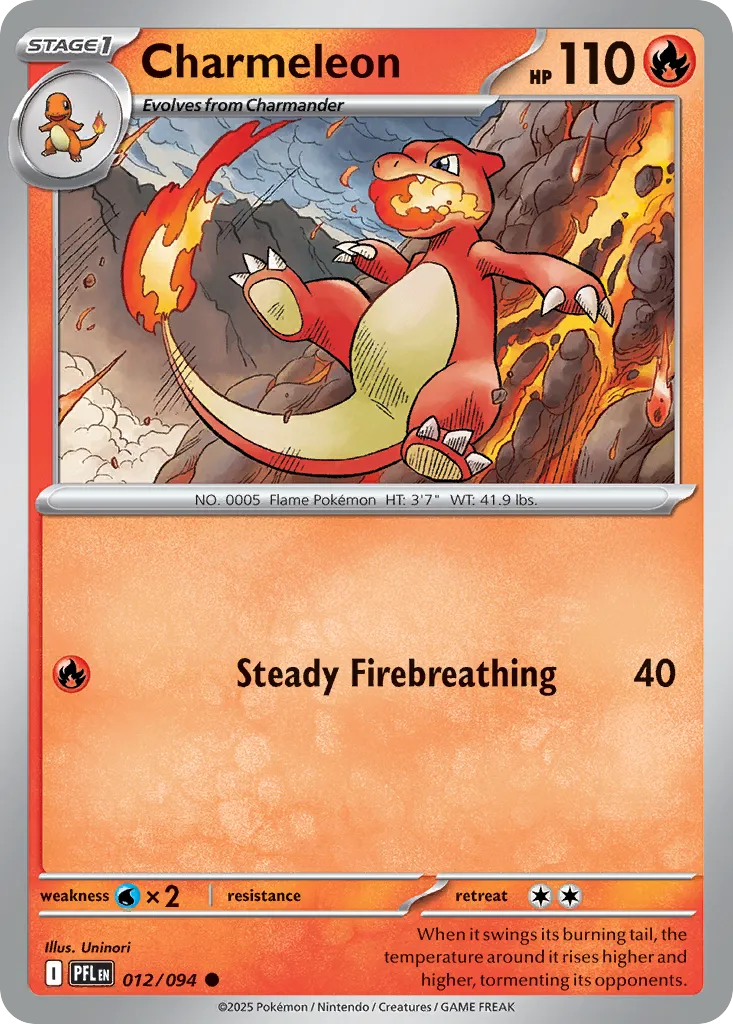 Charmeleon #12, Phantasmal Flames