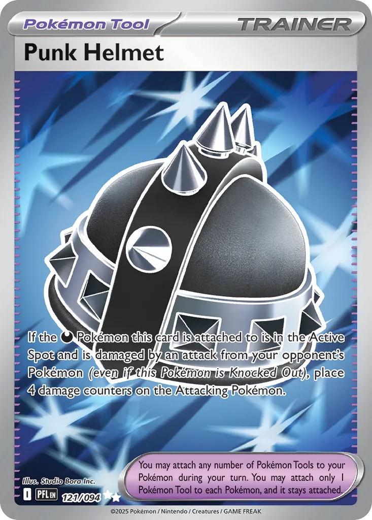 Punk Helmet #121, Phantasmal Flames
