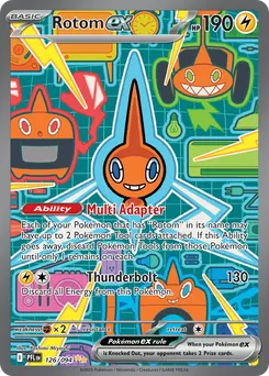Rotom ex #126, Standard