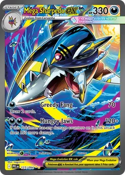 Mega Sharpedo ex #127, Standard