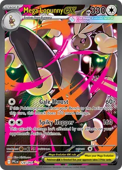 Mega Lopunny ex #128, Standard