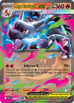 Mega Charizard X ex #13, Standard