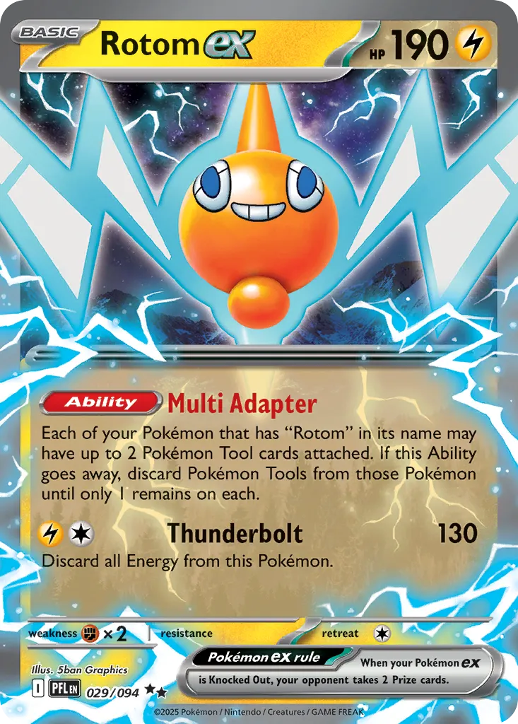 Rotom ex #29, Phantasmal Flames