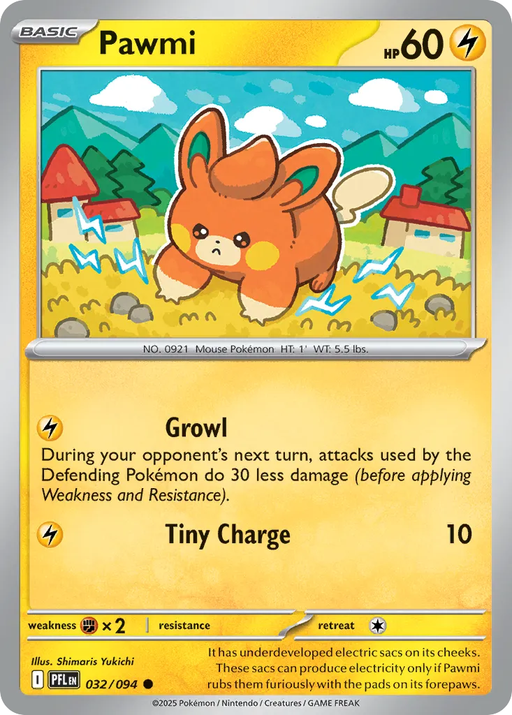 Pawmi #32, Phantasmal Flames Reverse Holo