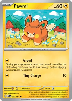 Pawmi #32, Reverse Holo