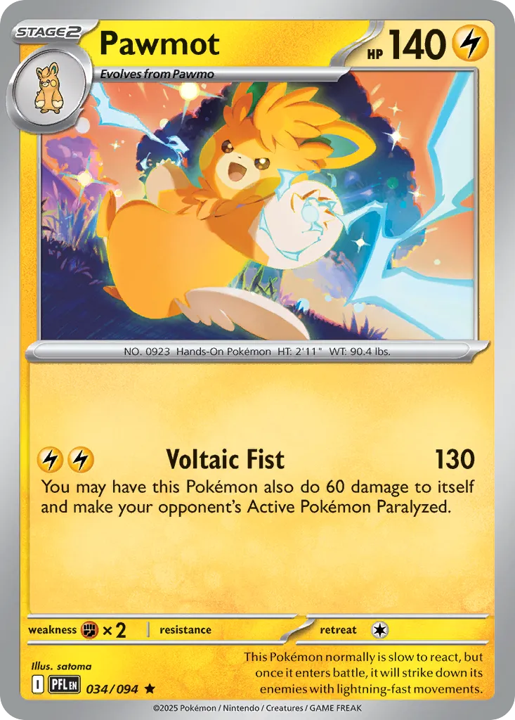 Pawmot #34, Phantasmal Flames