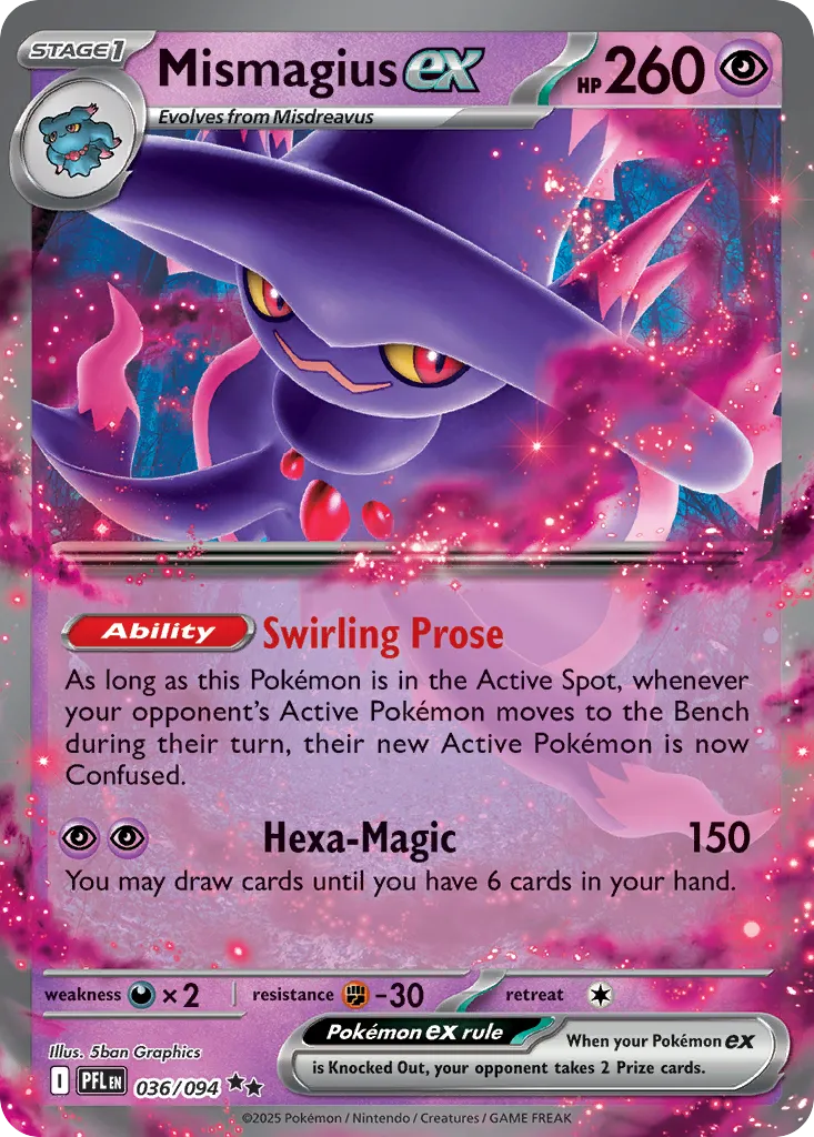 Mismagius ex #36, Phantasmal Flames