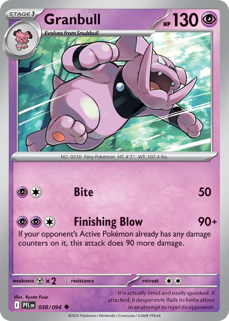 Granbull #38, Phantasmal Flames