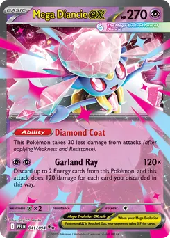 Mega Diancie ex #41, Standard