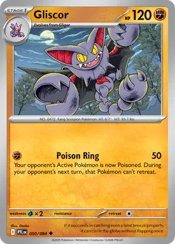 Gliscor #50, Reverse Holo