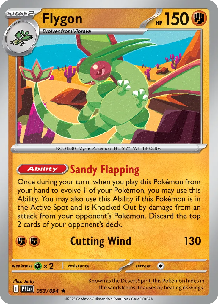 Flygon #53, Phantasmal Flames