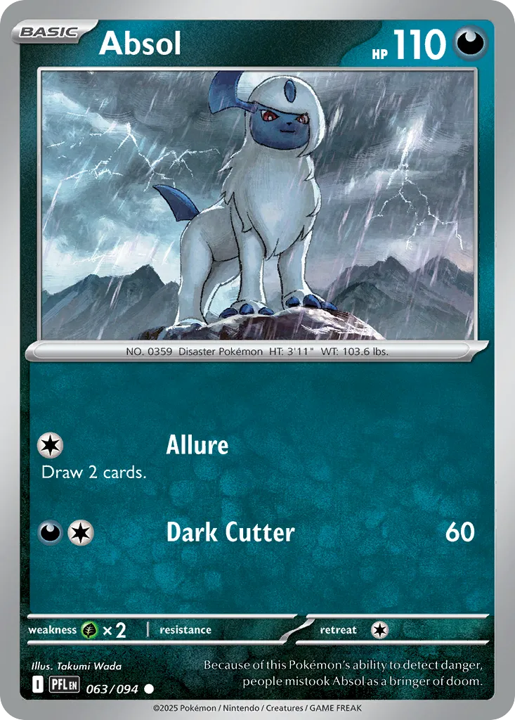 Absol #63, Phantasmal Flames