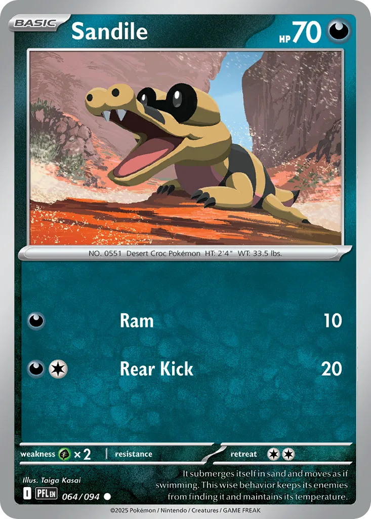 Sandile #64, Phantasmal Flames