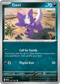 Toxel #67, Reverse Holo