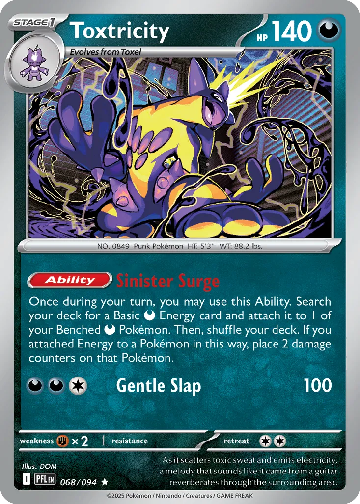 Toxtricity #68, Phantasmal Flames