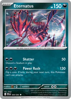 Eternatus #69, Reverse Holo
