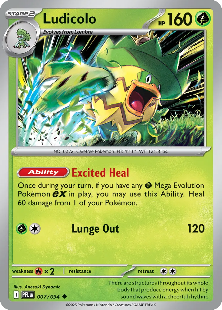Ludicolo #7, Phantasmal Flames