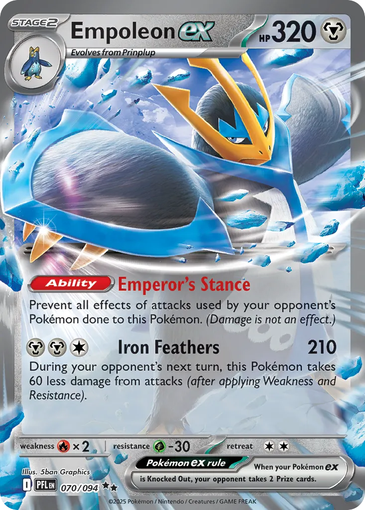 Empoleon ex #70, Phantasmal Flames