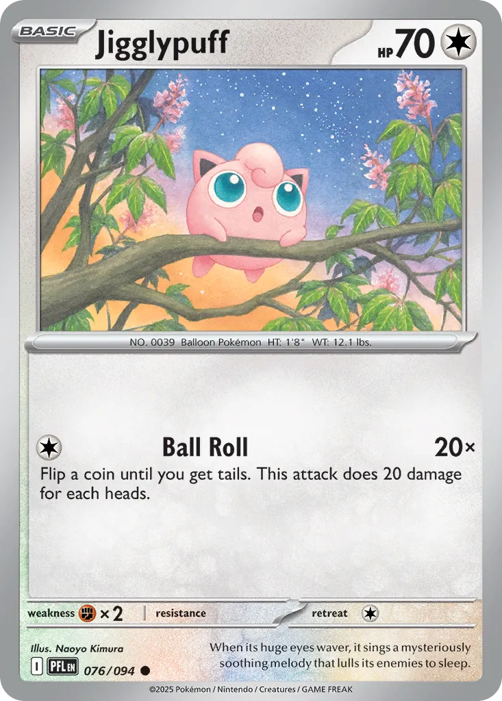 Jigglypuff #76, Phantasmal Flames