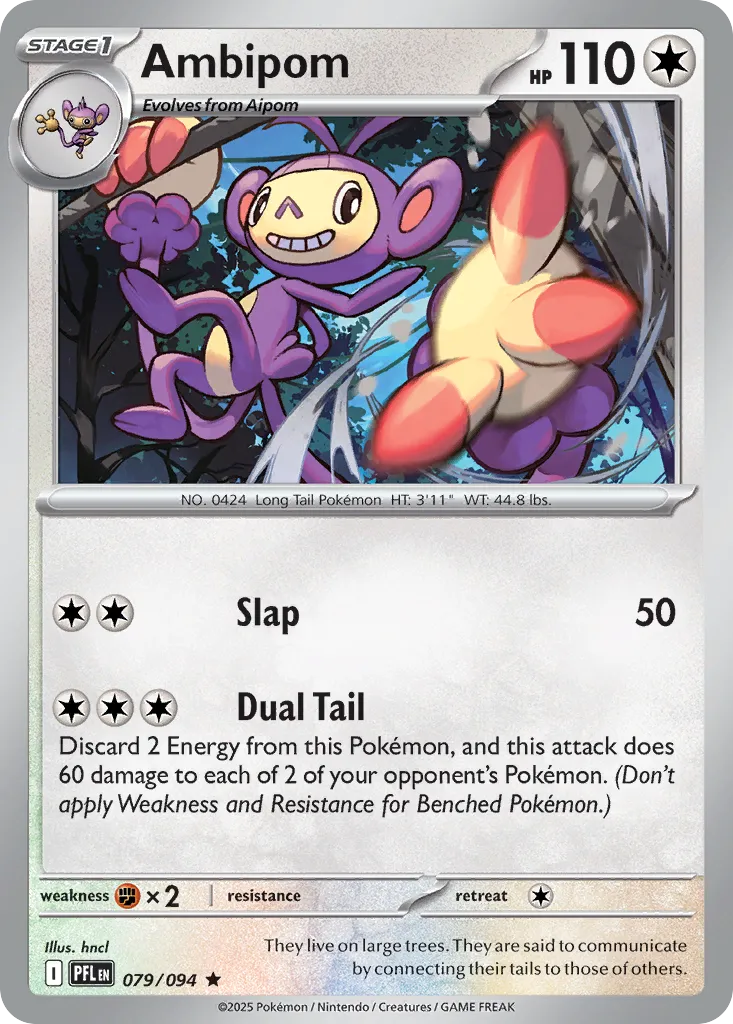 Ambipom #79, Phantasmal Flames