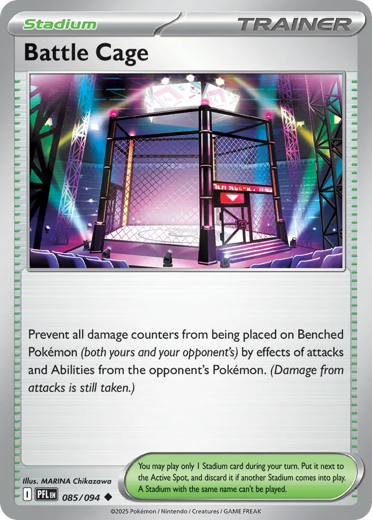 Battle Cage #85, Phantasmal Flames Reverse Holo