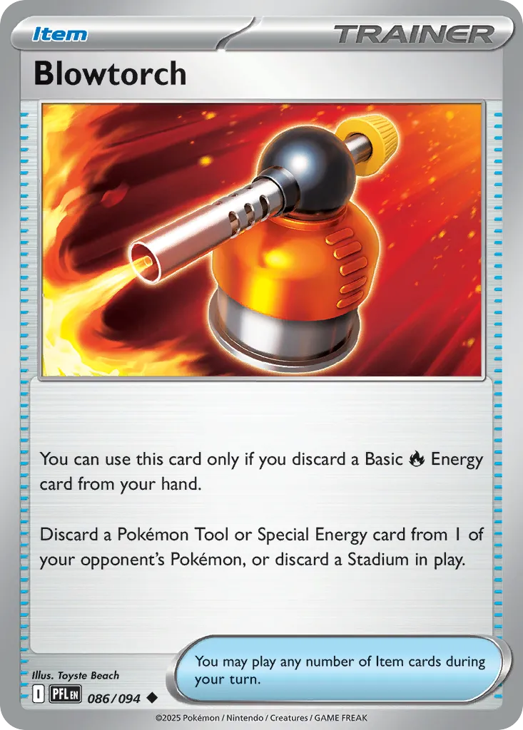 Blowtorch #86, Phantasmal Flames Reverse Holo