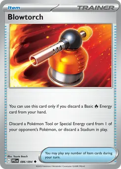 Blowtorch #86, Reverse Holo