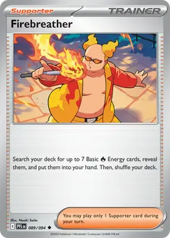 Firebreather #89, Reverse Holo