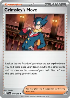Grimsley's Move #90, Reverse Holo